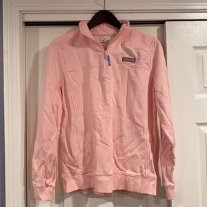 Pink Vineyard Vine’s Quarter-zip
